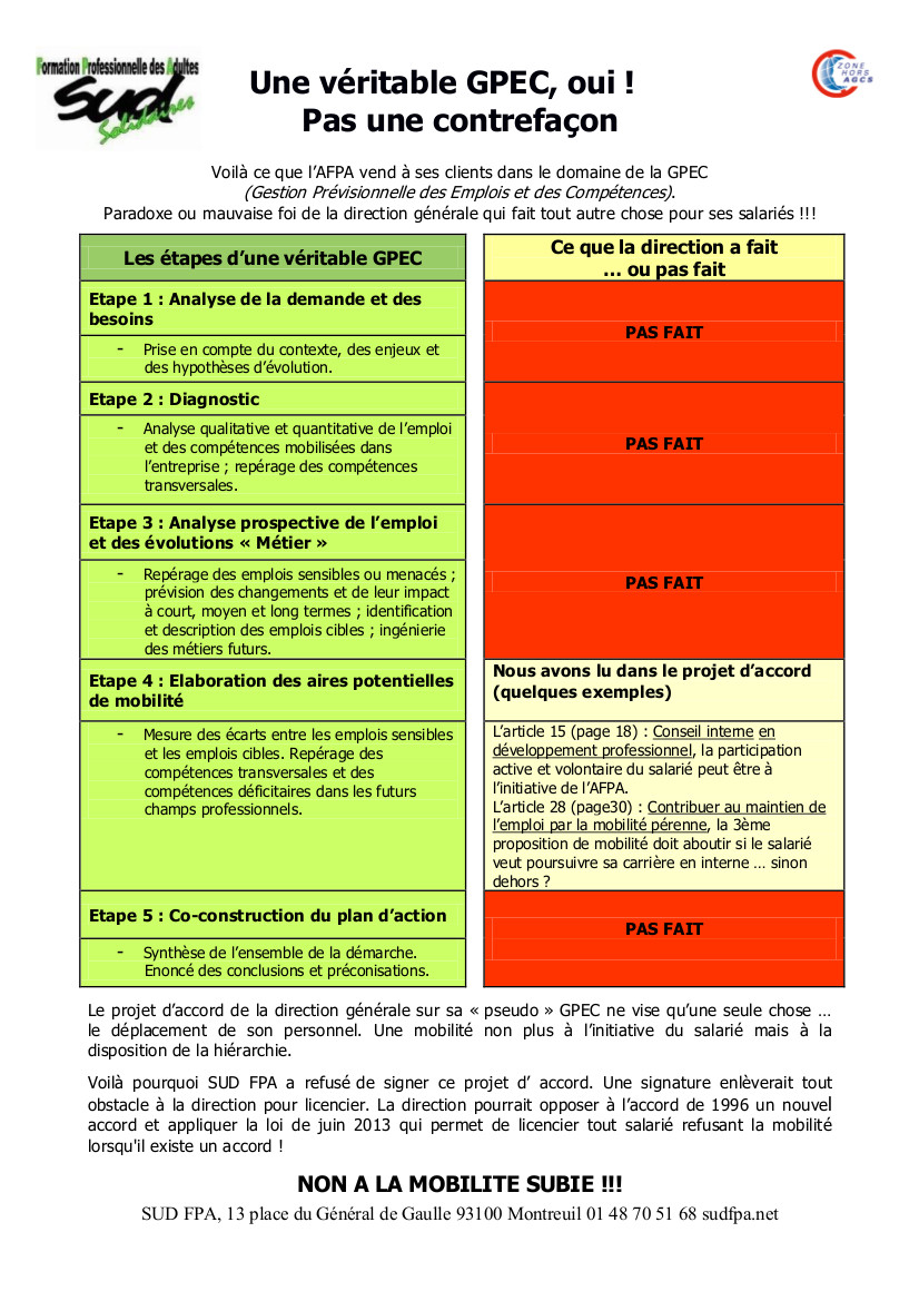 Une veritable GPEC-c