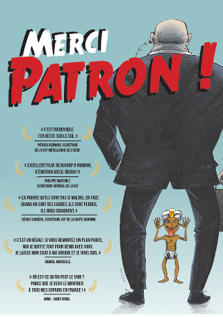 Affiche Merci Patron